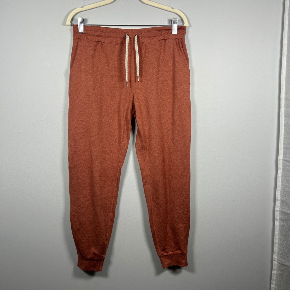 Vuori Joggers Women's Small Cinnamon Heather Performance DreamKnit VW303 Lounge